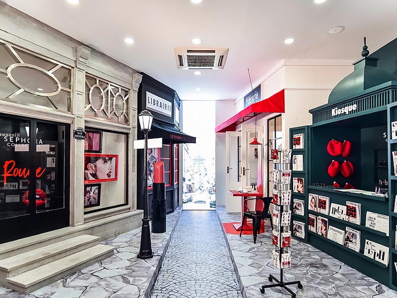 丝芙兰SEPHORA—快闪店搭建